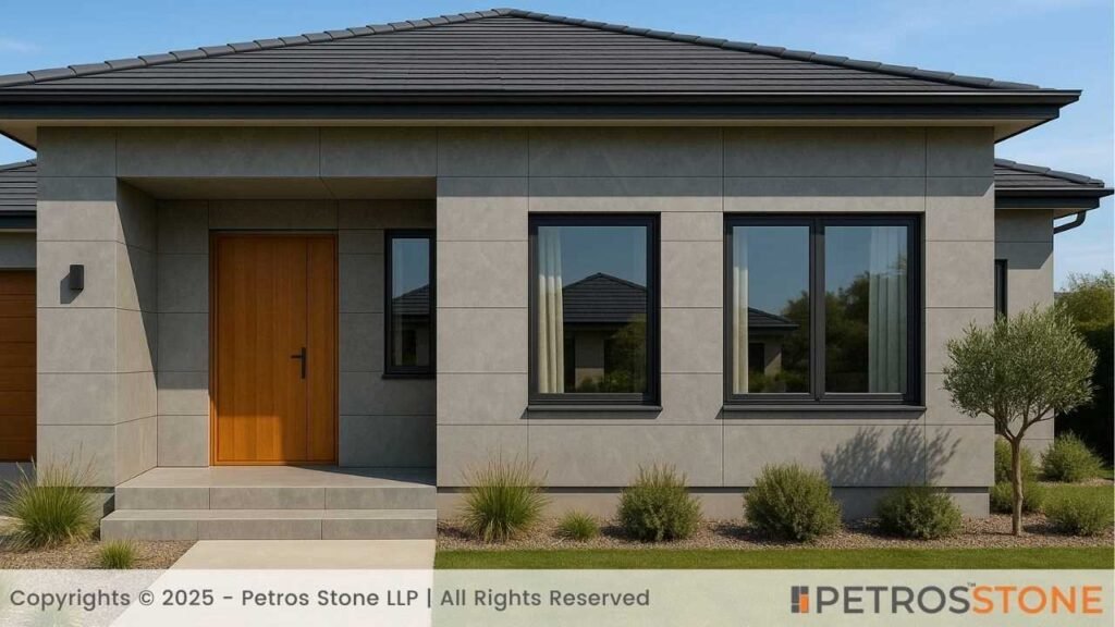 Sintered Stone External Cladding House 3