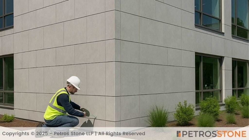 Sintered Stone External Cladding Sealing (1)