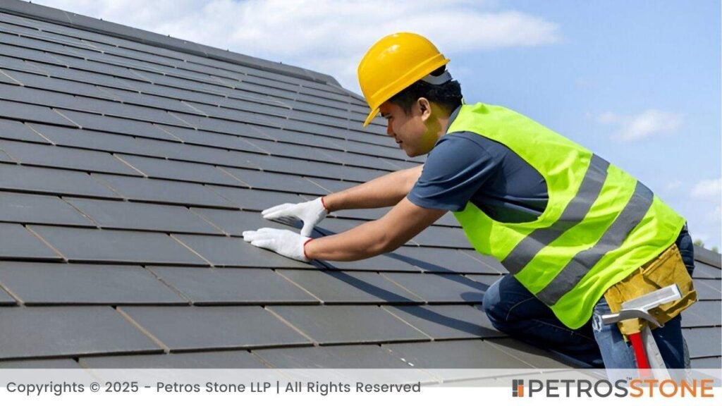 Slate Roof Installation