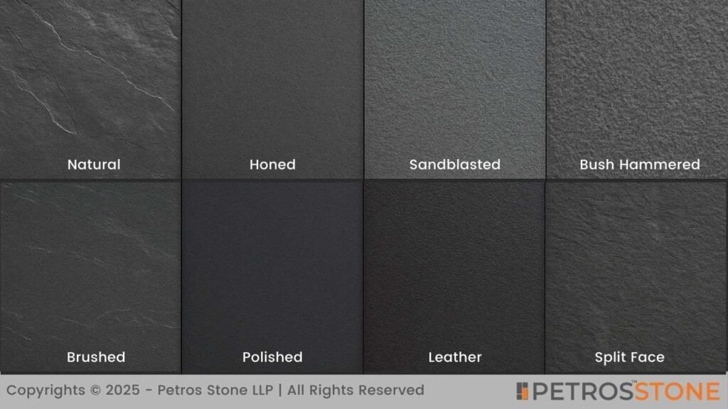 Slate Varied Finishes