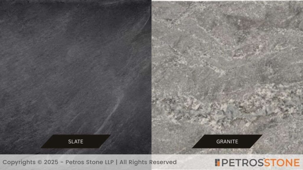 Slate Vs. Granite