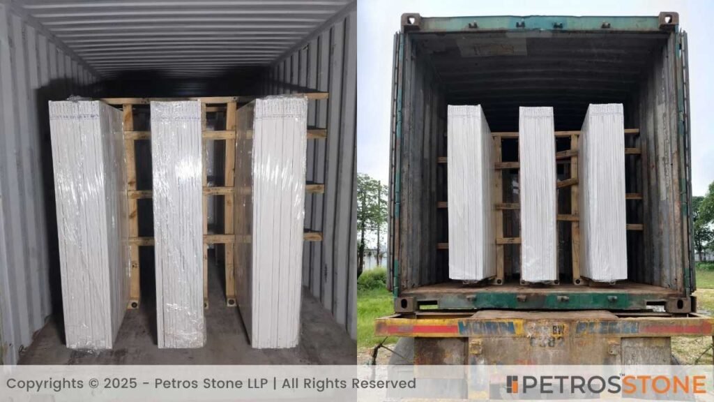Transportation of Quartz Stone Slabs
