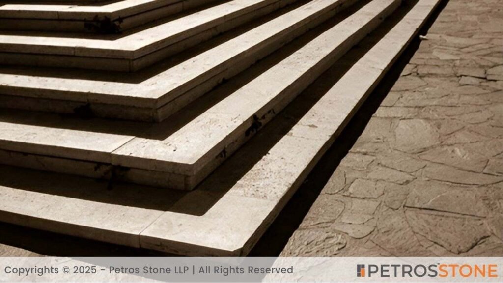 Travertine Stone Stairs