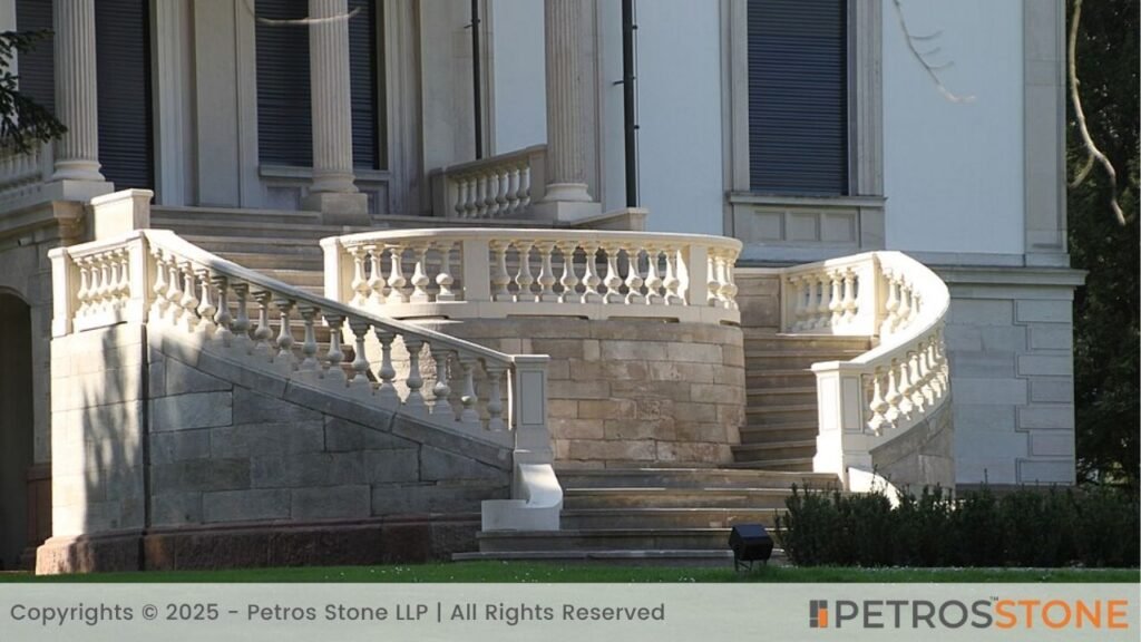 White Marble Balustrades