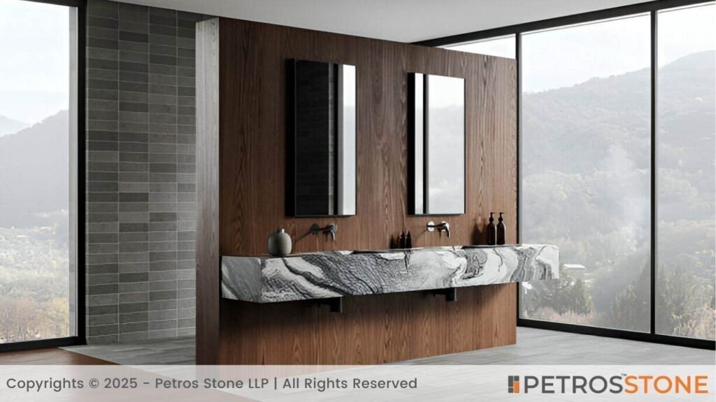 Wood-grain Finish Sintered Stone (1)