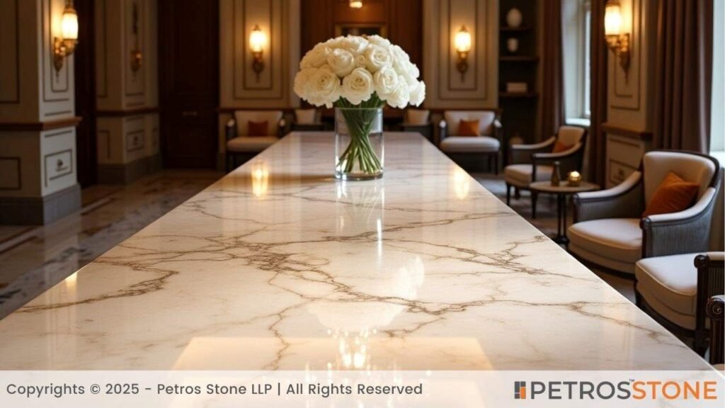 Backlit Quartzite Interior