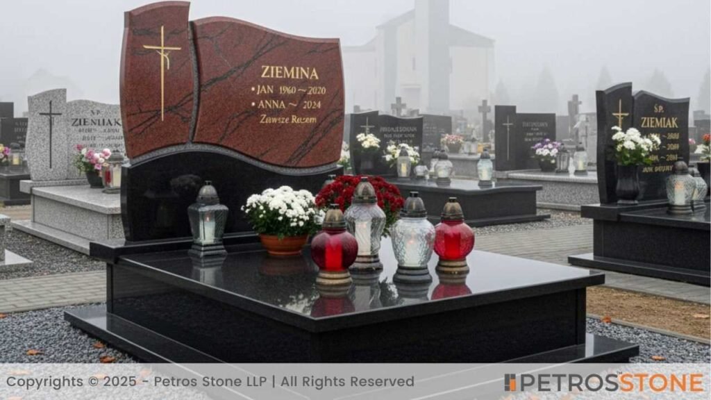 Multicolor Granite (Combinations)Polish Monument
