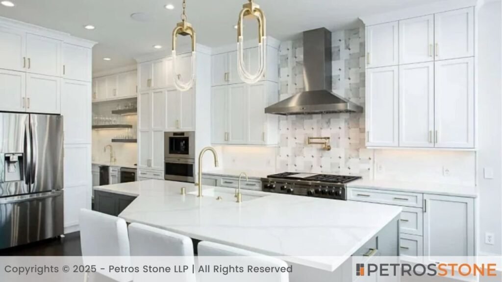 Quartzite Backsplash