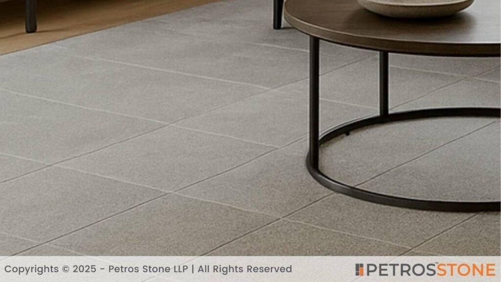 Sintered Stone Bush Hammered Floor