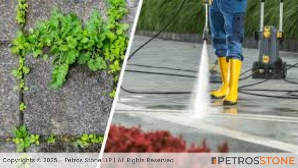 Walkway Weed Removal