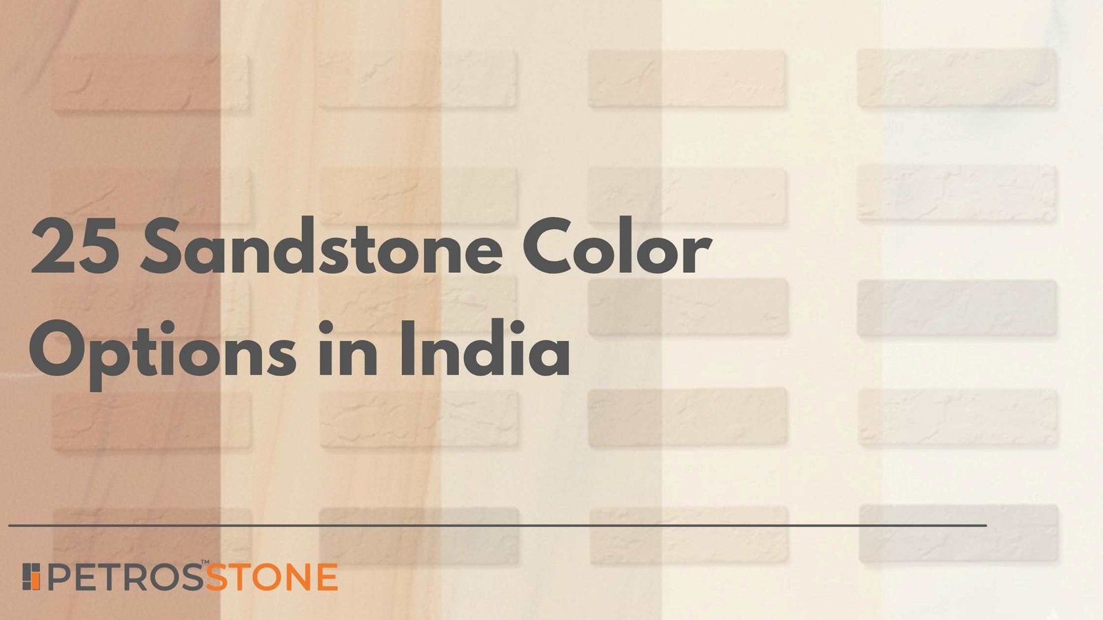 25 Sandstone Color Options in India