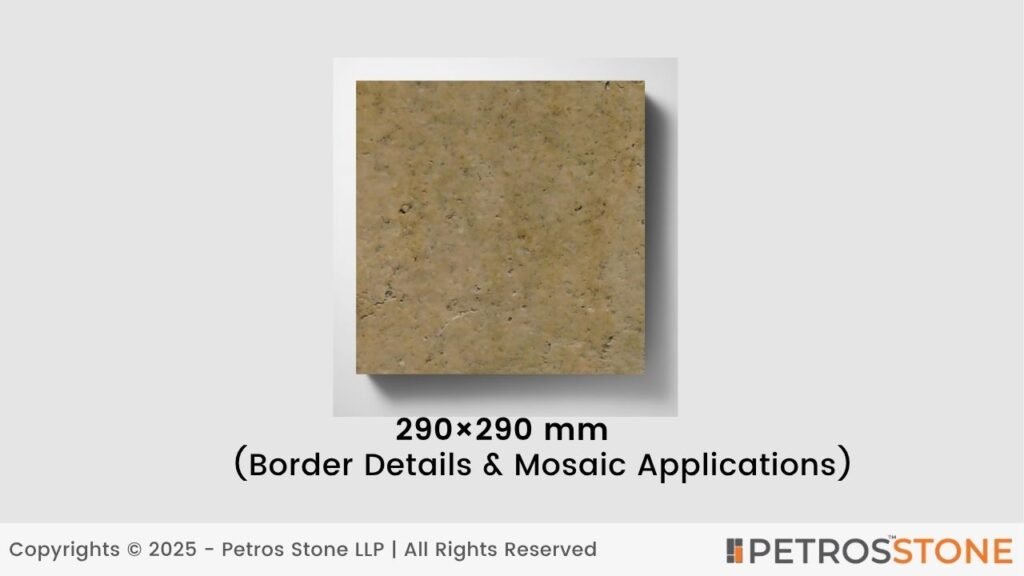 290x290mm Sandstone Paving Slab