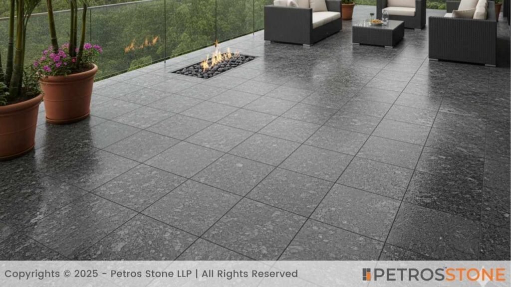 Balconies and Patios - Large Granite Tiles