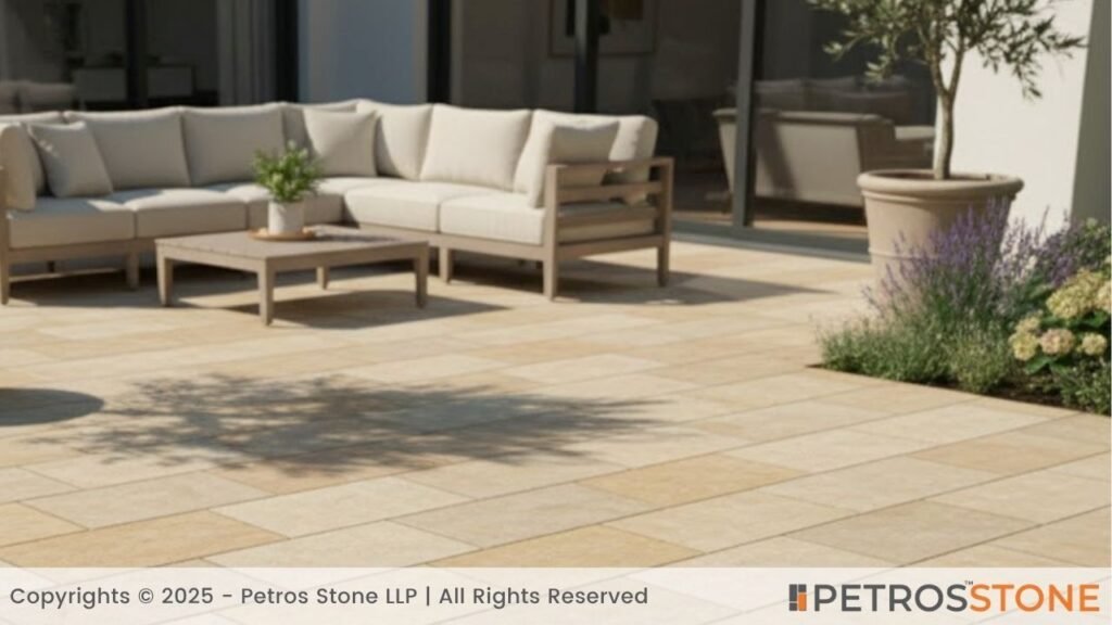 Camel Dust Sandstone Paving