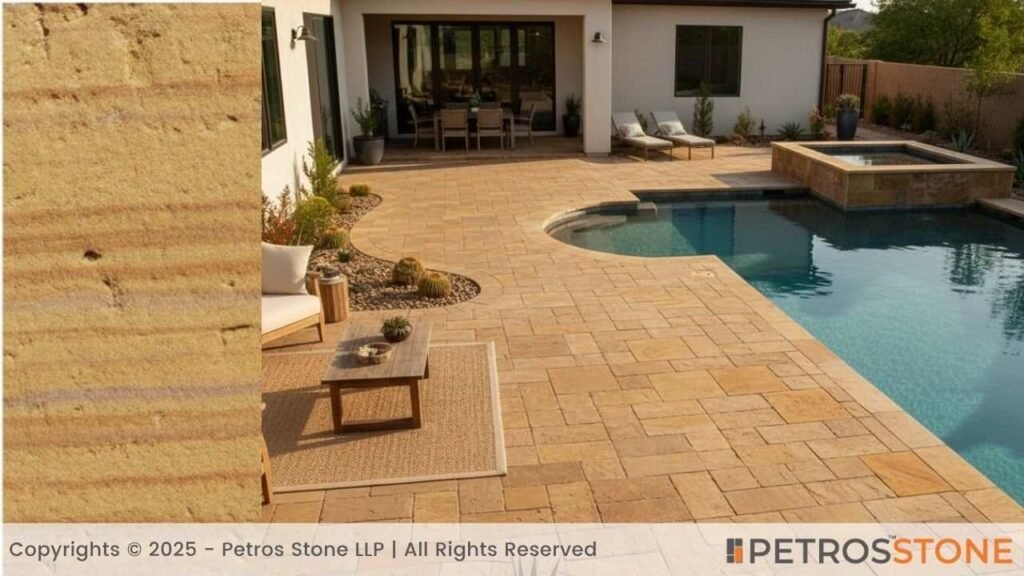 Desert Yellow Brown Sandstone