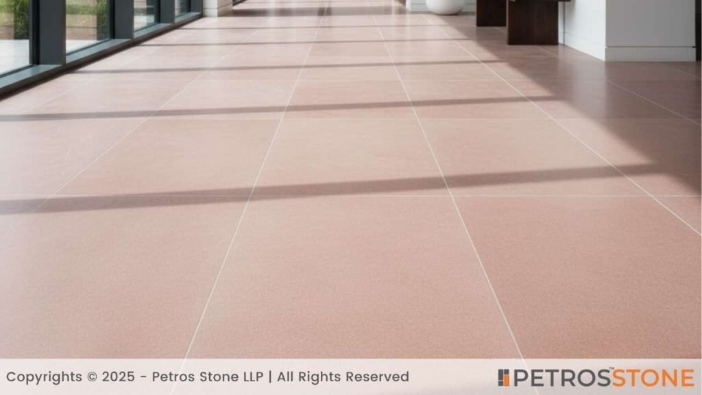 Honed Finish Indian Red Sandstone