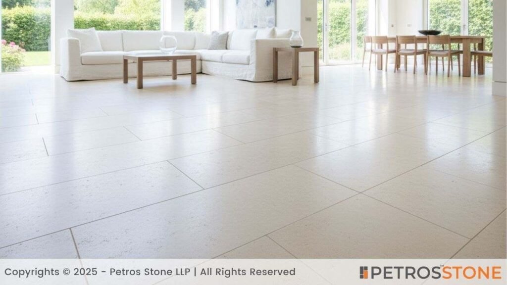 Limestone Indoor Flagstone Flooring