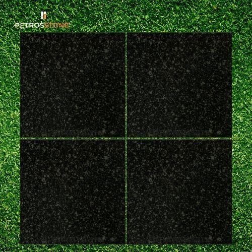 Midnight Black Granite Tile