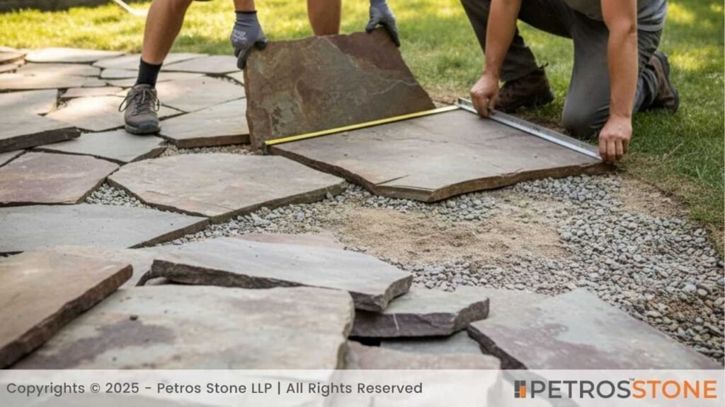 Outdoor Patios/Walkways (Dry-Set) - 1.5″ to 2″ (approx. 38mm to 50mm)