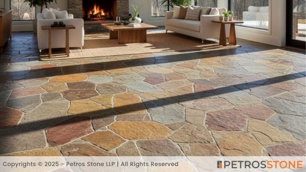 Rugged Texture, Irregular Pattern (Flagstone Flooring)