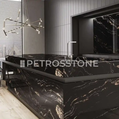 Black Fusion Porcelain Slab