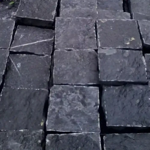 Black Limestone Cobbles