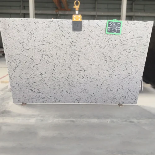 French White Granite Gangsaw