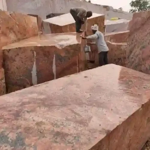 Glitz Brown Granite block