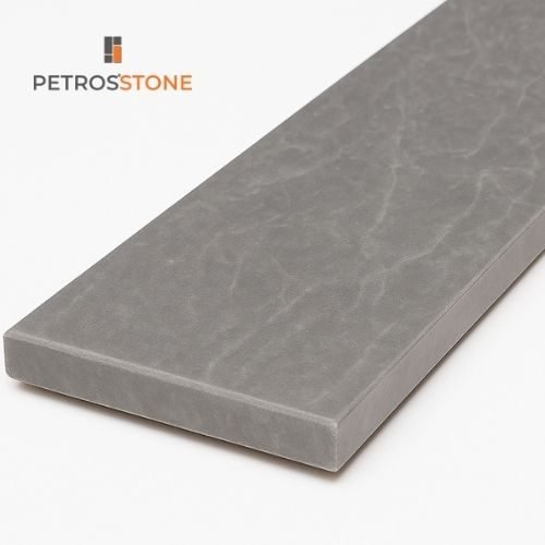 Grey Engineered Marble Honed Finish Threshold