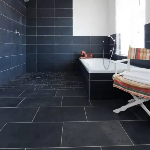 Jack Black Slate Bathroom Floor and walll