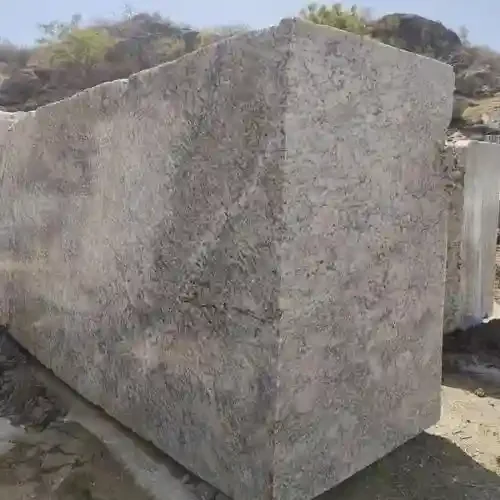 Kashmir White Granite Block