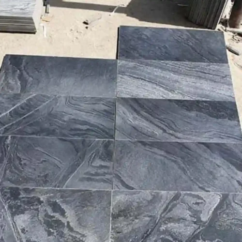 Silver Grey Quartzite Slab