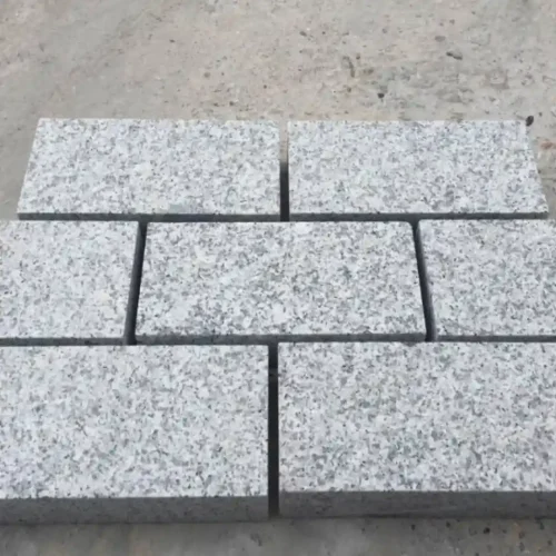 White Granite Cobbles