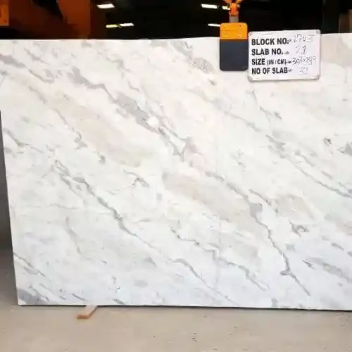 White Indian Statuario Marble