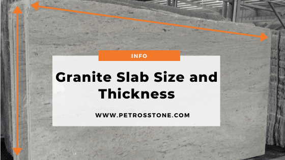 Size Of Granite Slabs Standard, How To Measure For A Granite Countertop