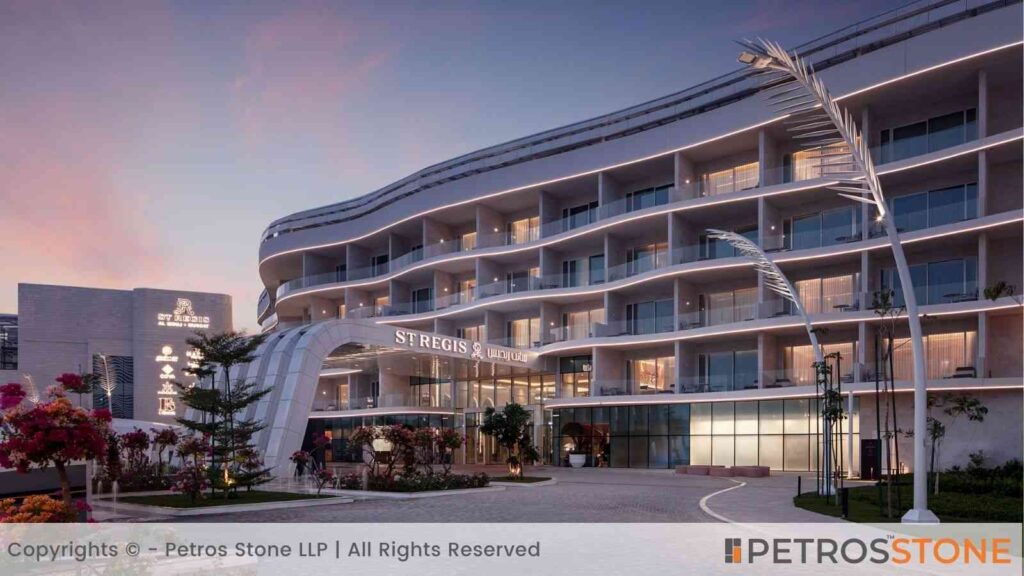 Luxury Hospitality Interiors - Muscat, Oman (Vein-Consistent Marble)