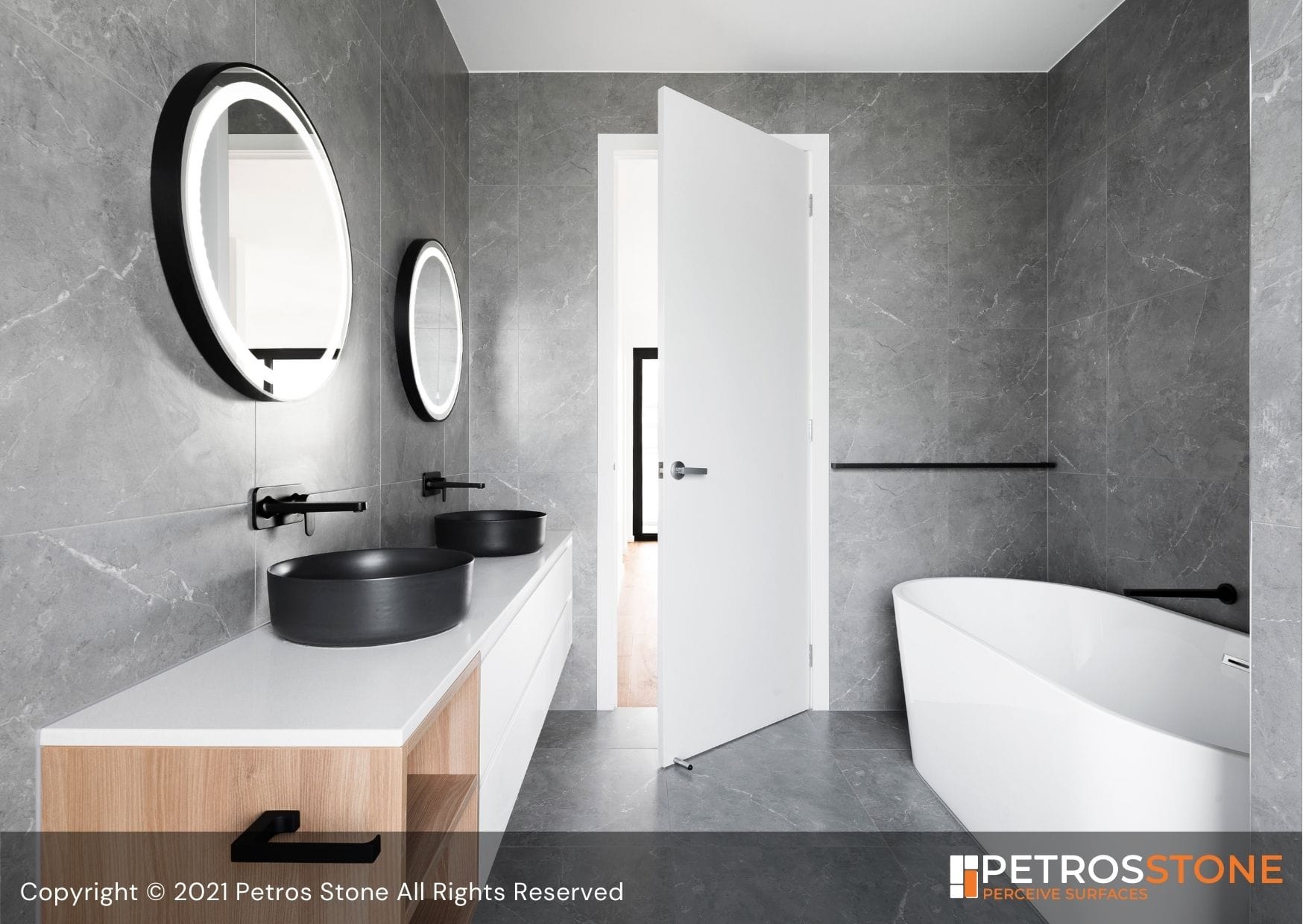 Quartz Bathroom Flooring