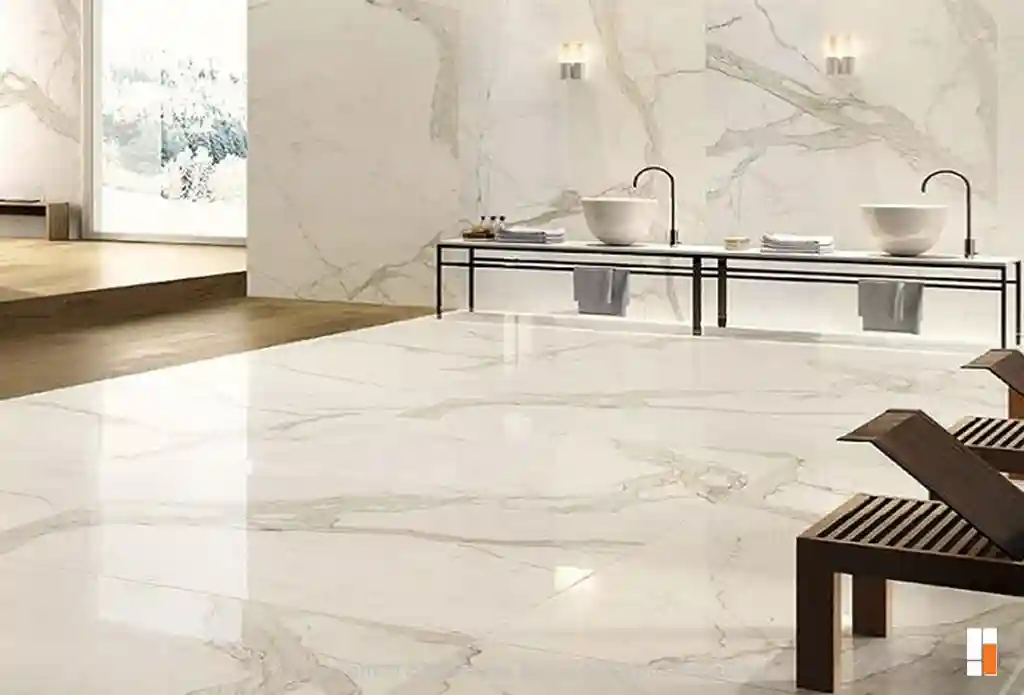 Calacatta italian Marble for flooring 