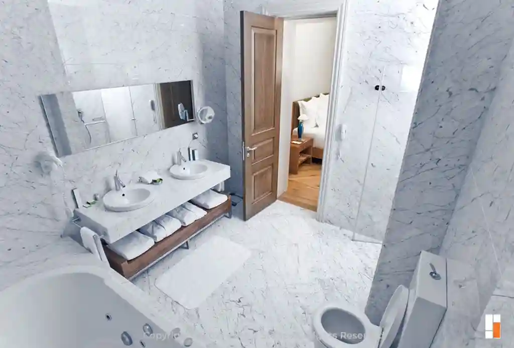 Carrara Italian Marble Marble for Flooring and Bathroom Cladding