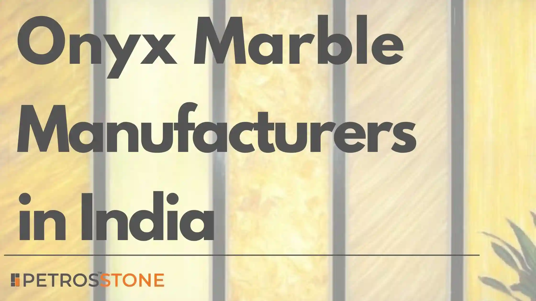 Onyx marble manufactures India
