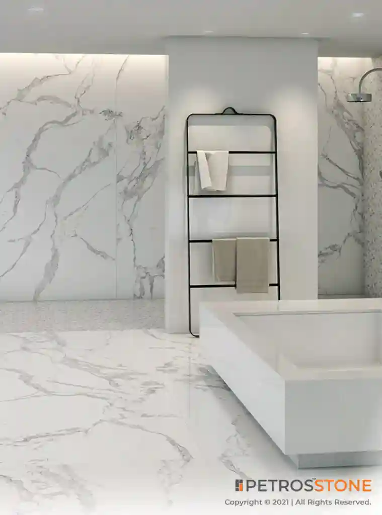 Statuario Italian Marble for bathroom