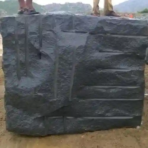 Black Ziano Granite Block