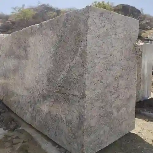 Kashmir White Granite Block