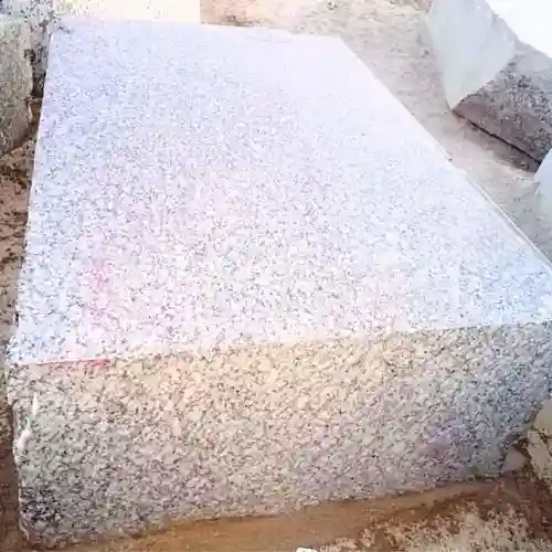 Mariam White Granite Block