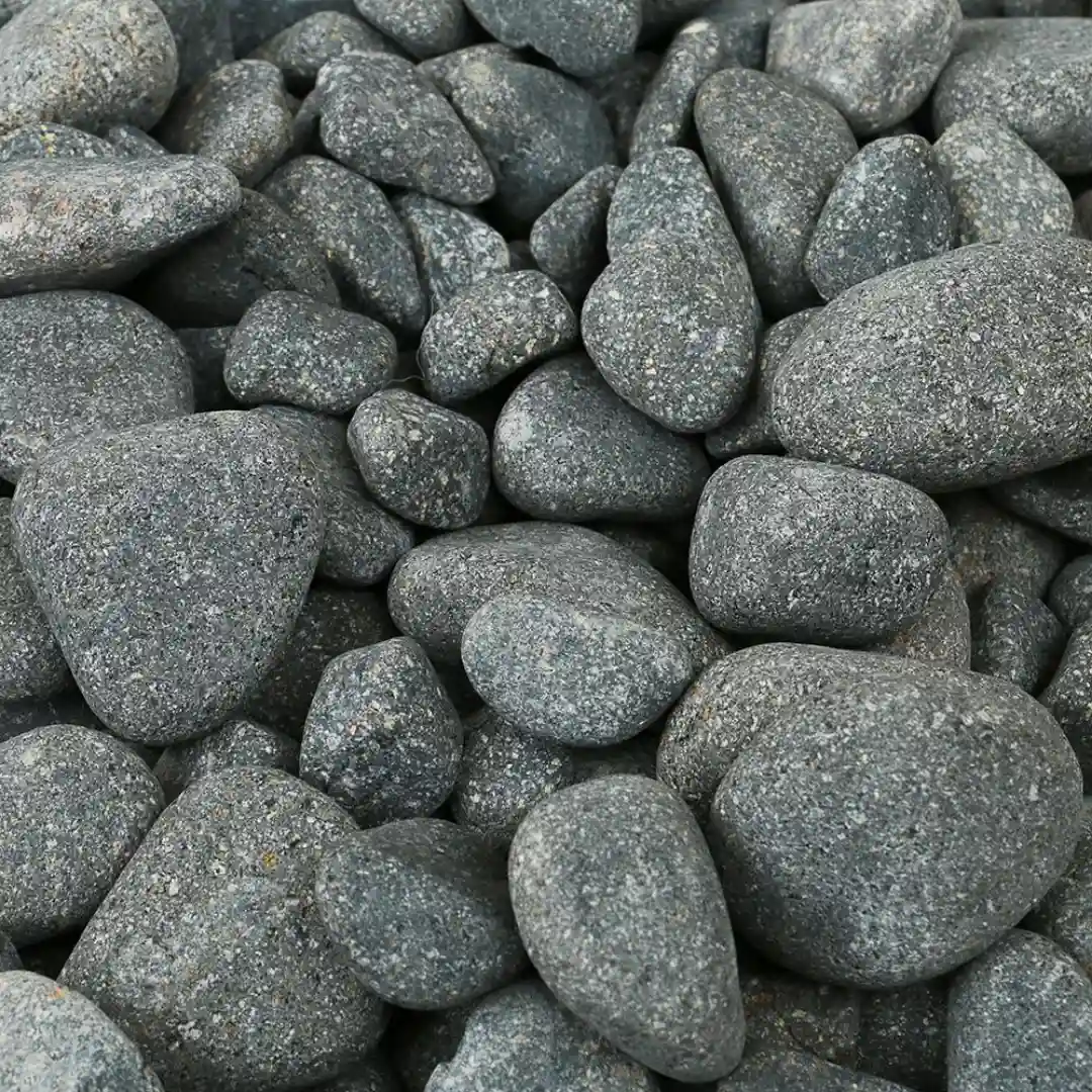 Black Basalt Pebbles