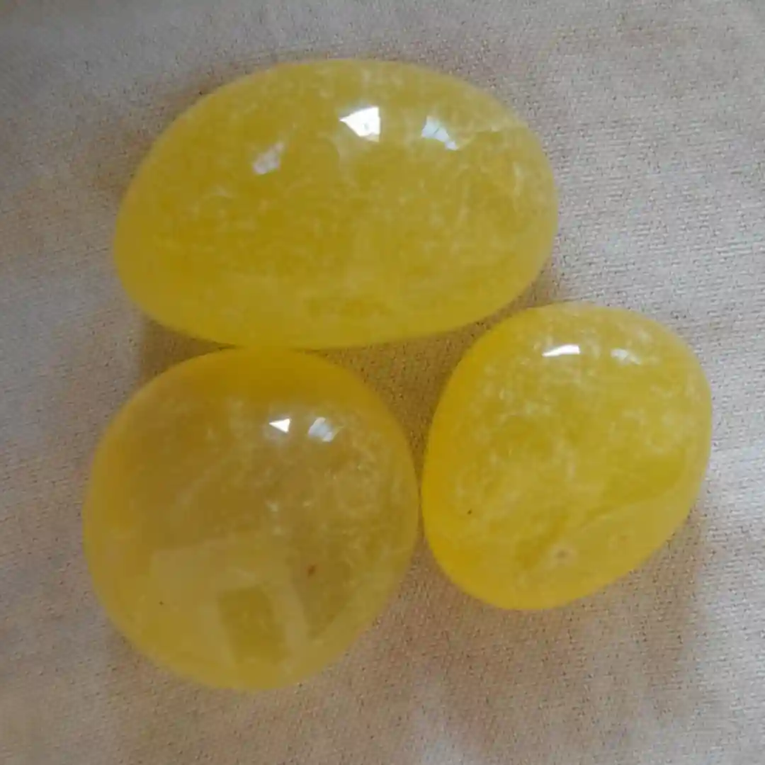 Lemon Onyx Polish Pebbles Mockup