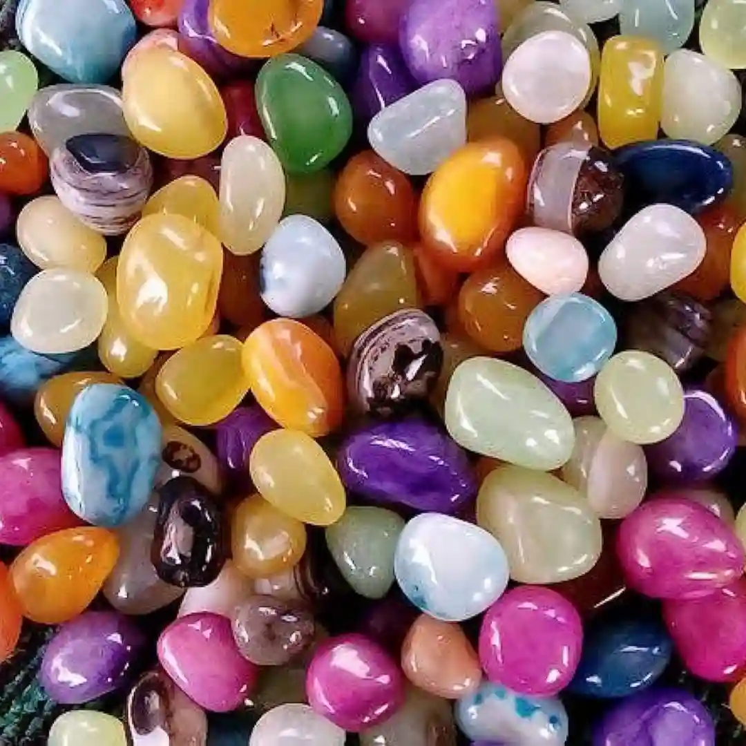Mix Color Marble Pebbles