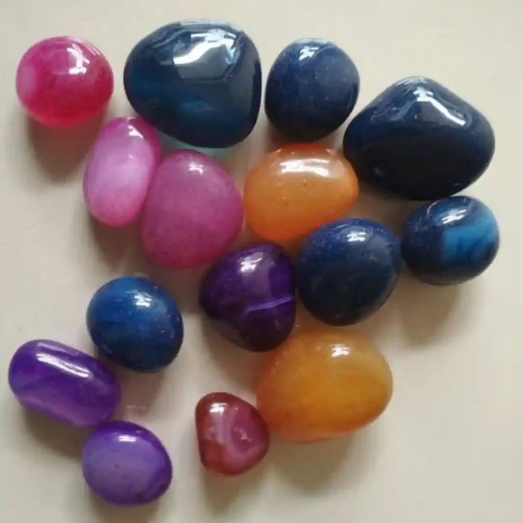 Mixed Onyx Polished Pebbles