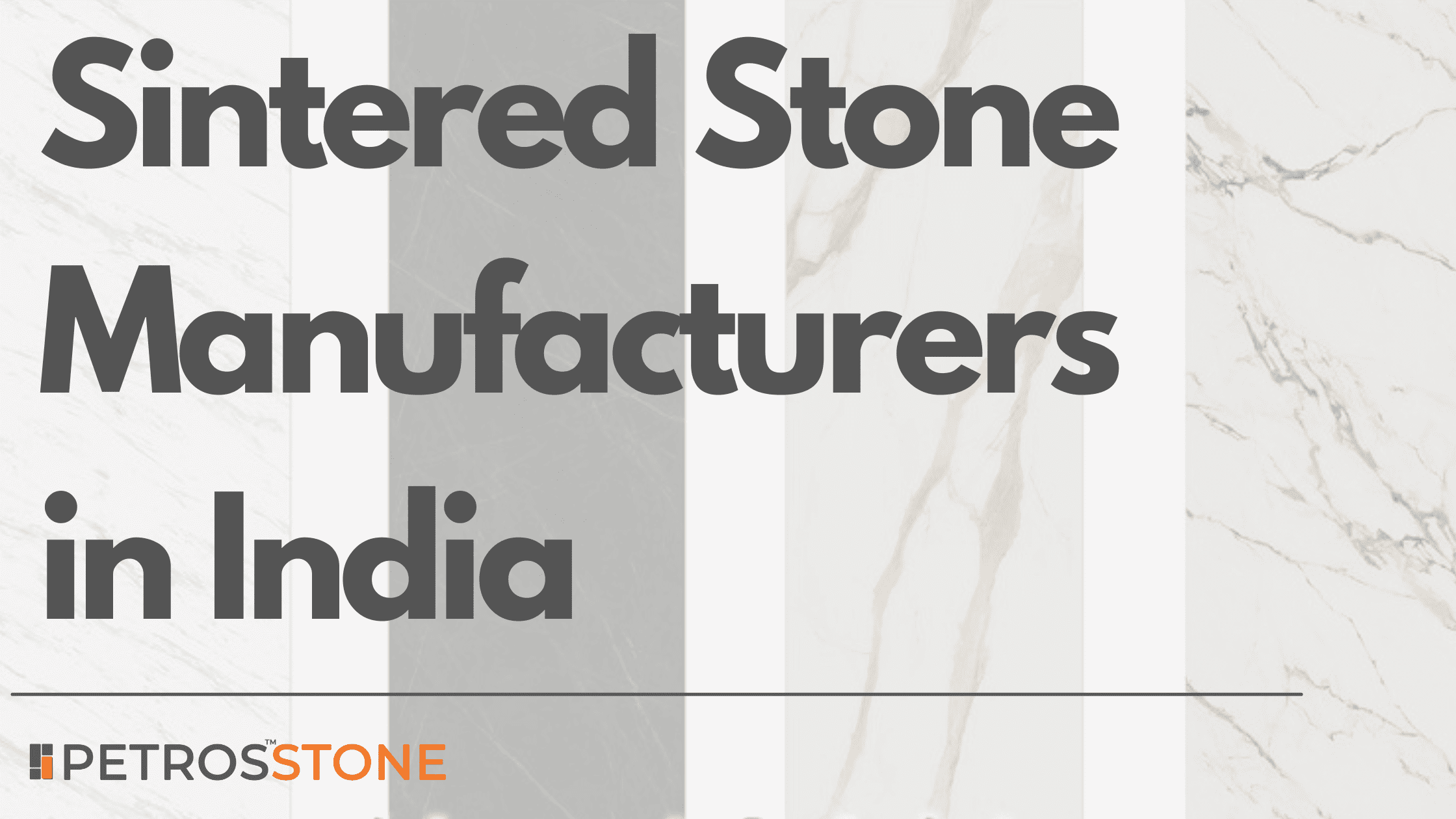 Sintered Stone Manufacturers in India
