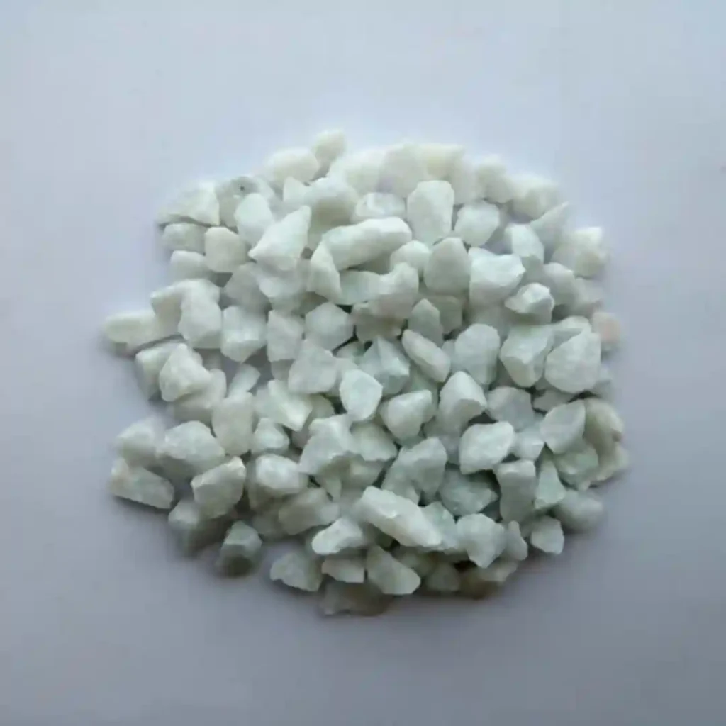 White Crushed Stone Chips